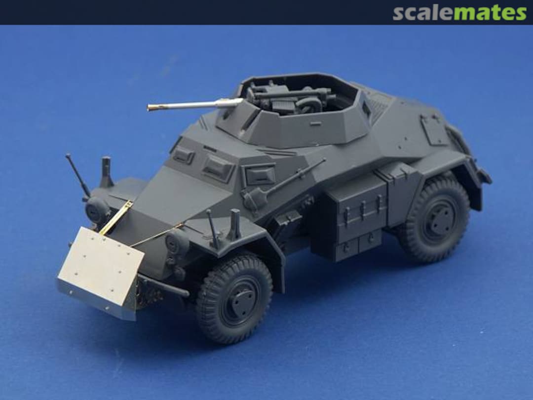 Boxart Zusatzpanzer for German Armoured Cars Sd.Kfz. 221/222 P35-011 Armorscale