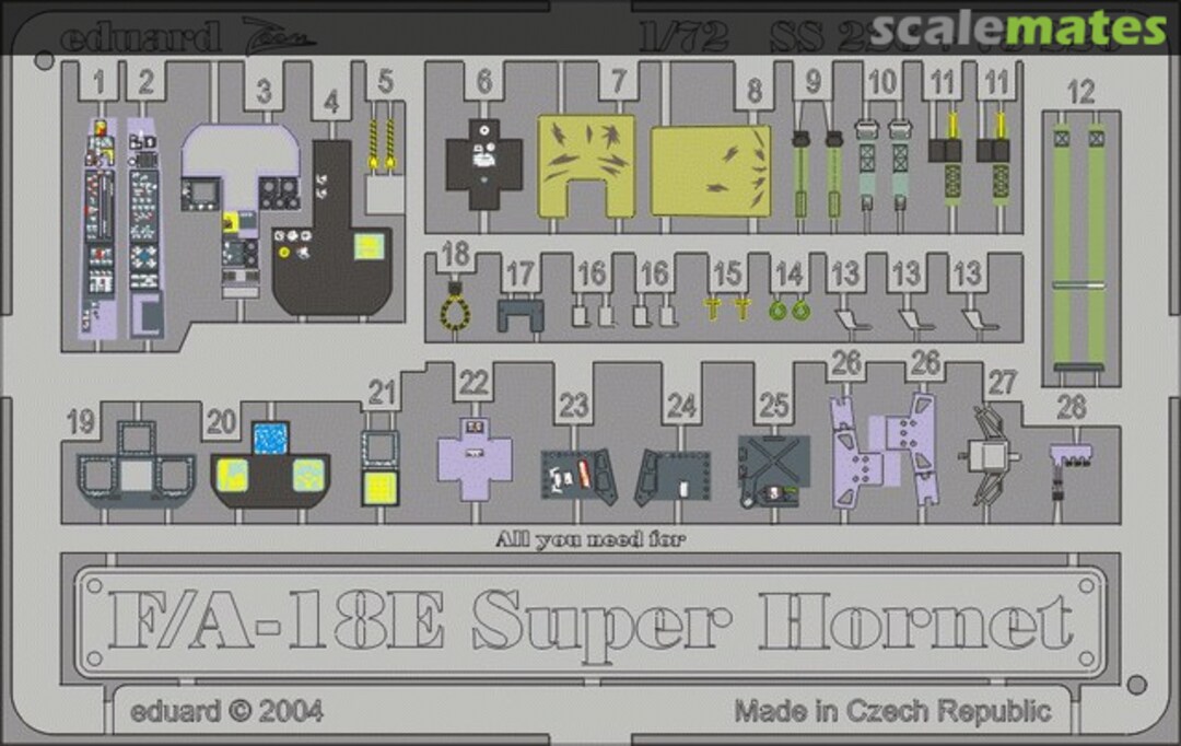 Boxart F-18E SS226 Eduard
