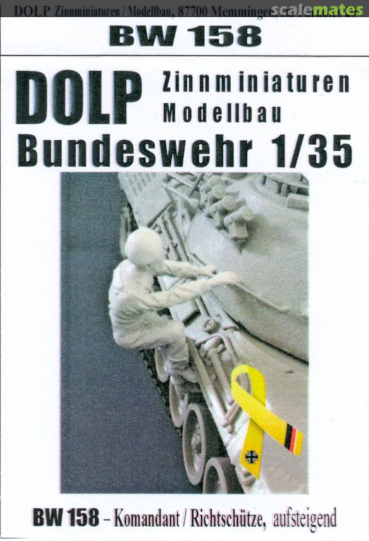 Boxart Kommandant/Richtschütze, aufsteigend BW-158 DOLP-Modellbau