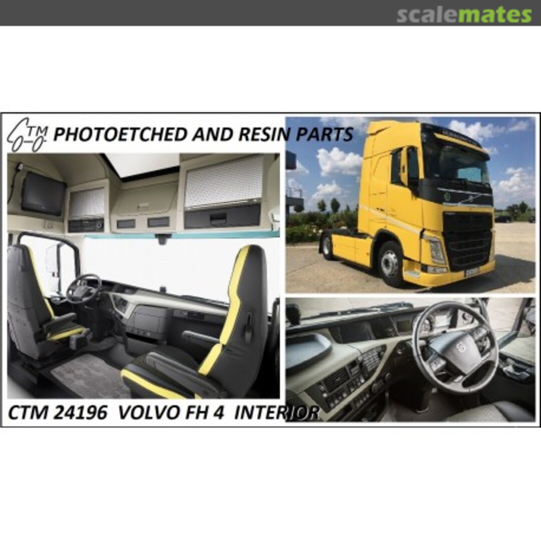 Boxart Volvo FH 4 interior CTM 24198 Czech Truck Model