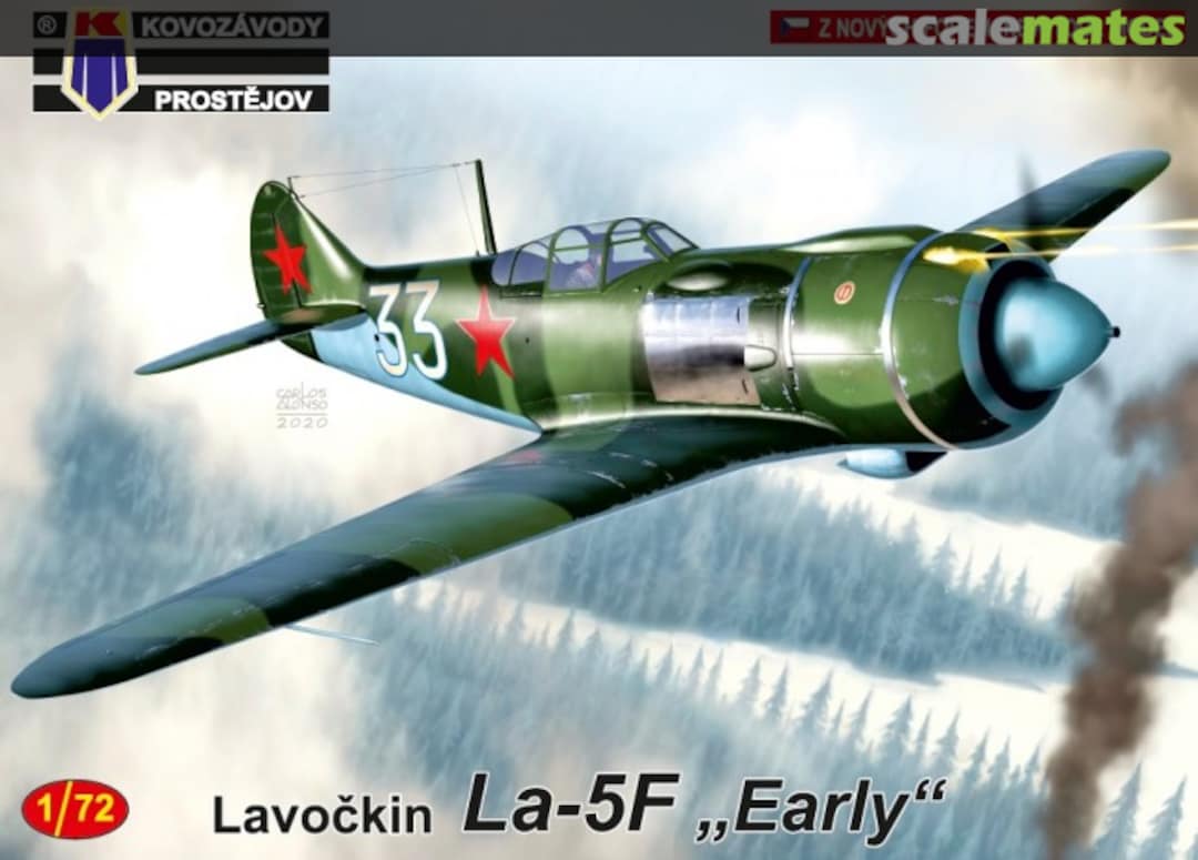 Boxart Lavočkin La-5F "Early" KPM0174 Kovozávody Prostějov