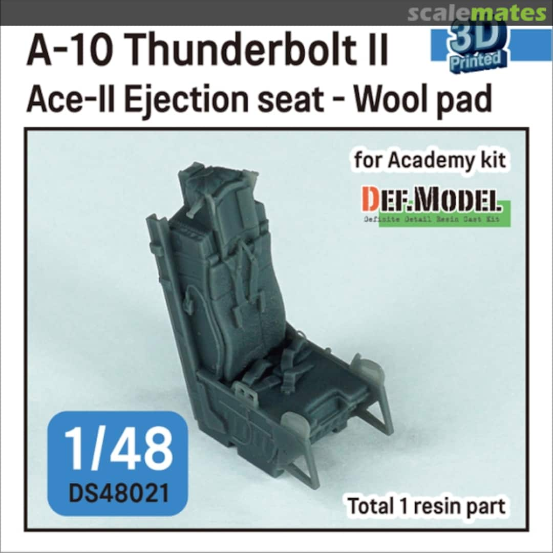 Boxart A-10 Thunderbolt II Ace-II Ejection seat (Wool pad) DS48021 Def.Model