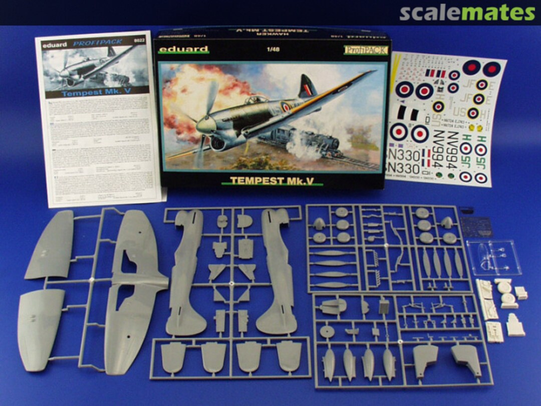 Contents Hawker Tempest Mk.V 8022 Eduard