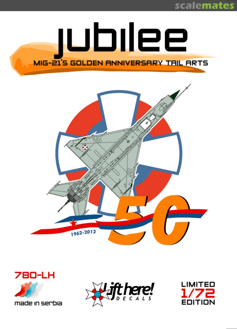 Boxart Jubilee 780-LH Lift Here Decals