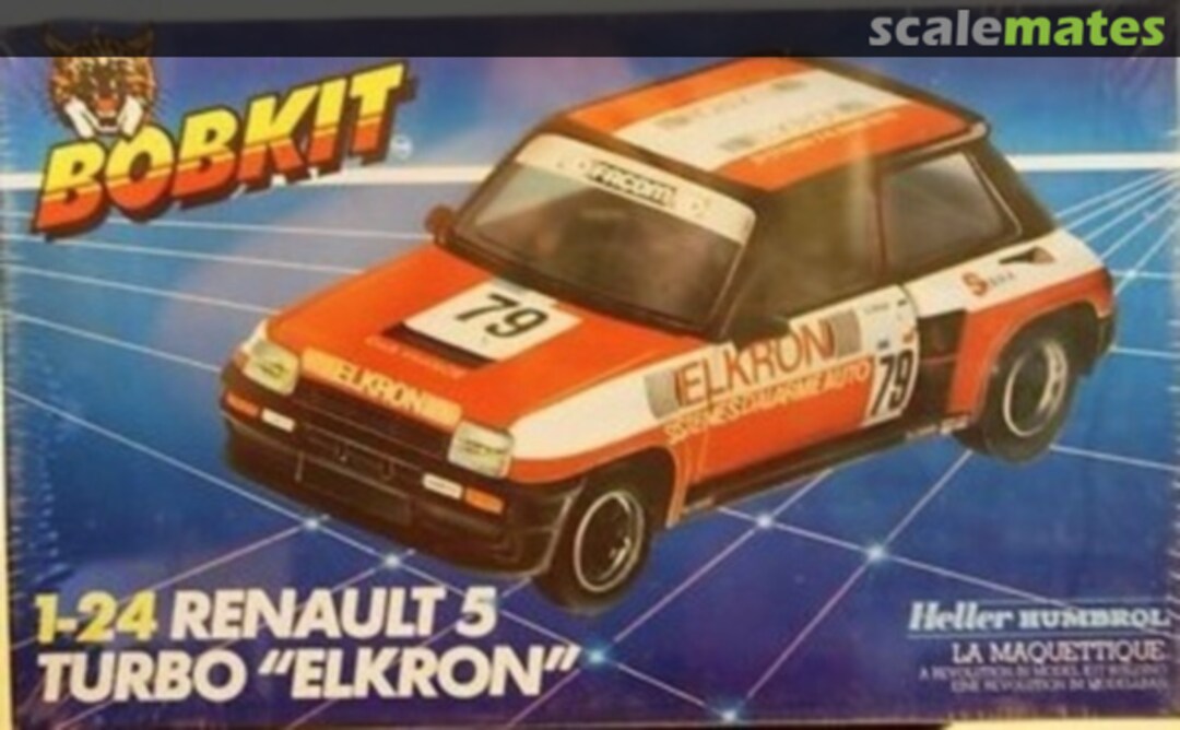 Boxart Renault 5 Turbo "Elkron" 53215 Heller Humbrol