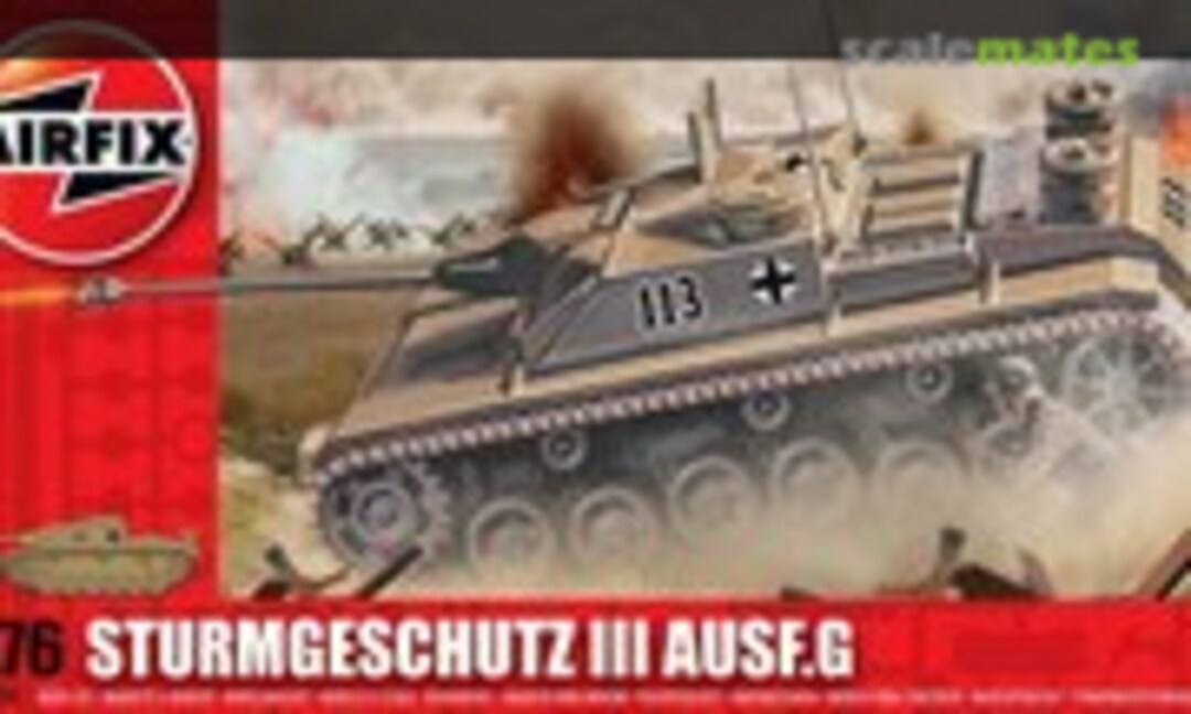 1:76 Sturmgeschultz III Ausf.G (Airfix A01306)