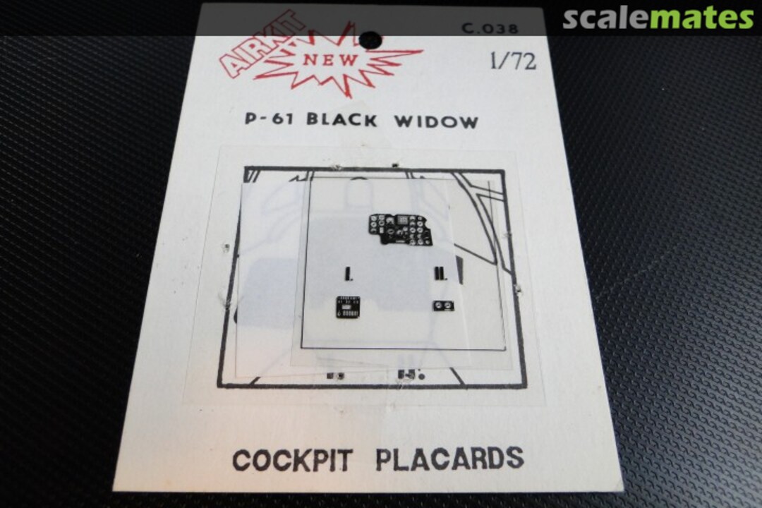 Boxart P-61 Black Widow C.038 Airkit