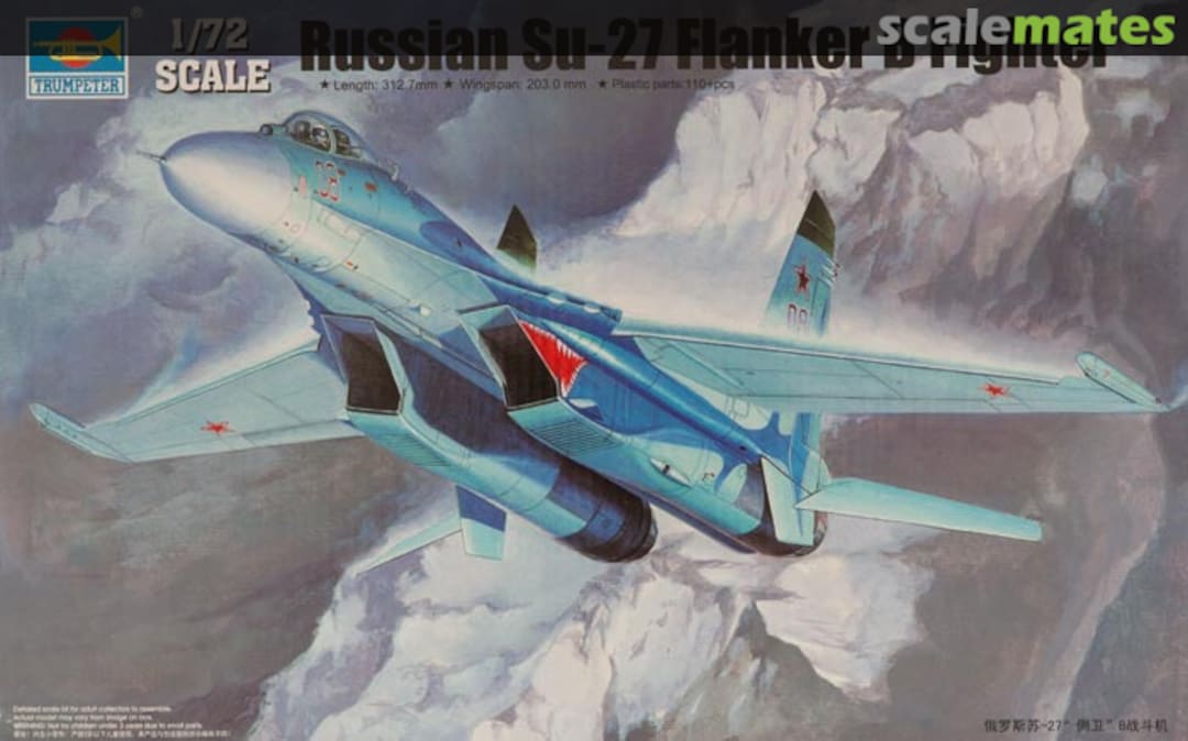 Boxart Su-27 Flanker B 01660 Trumpeter