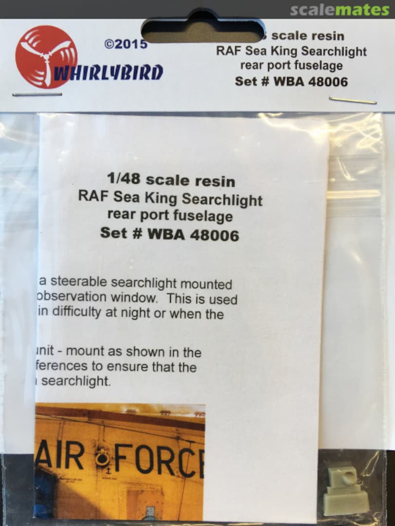 Boxart RAF Sea King Searchlight WBA48006 Whirlybird