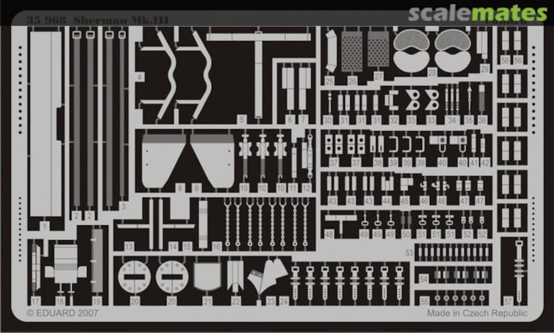 Boxart Sherman Mk. III 35968 Eduard