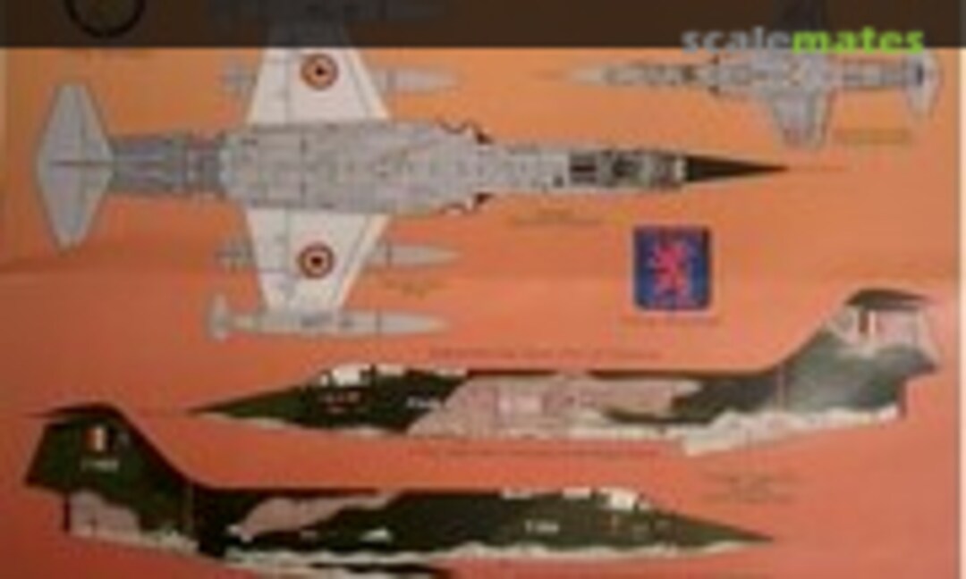 1:32 F-104G Starfighter Data Stencilling (Daco Products D3242)