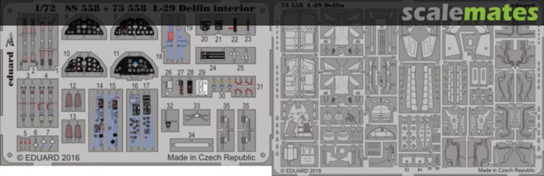 Boxart L-29 Delfin 73558 Eduard