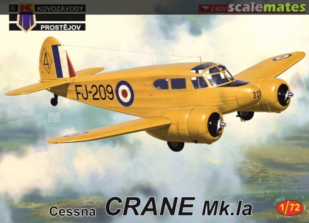 Boxart Cessna CRANE Mk.Ia KPM0169 Kovozávody Prostějov