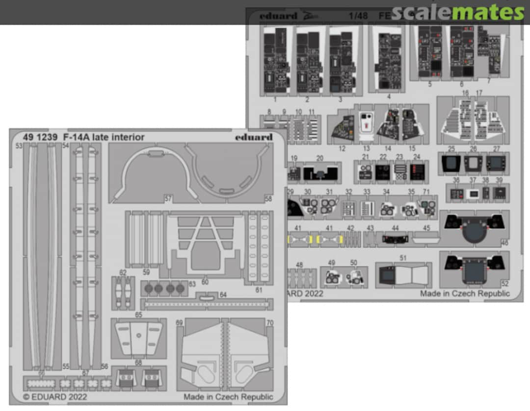 Boxart F-14A late interior 491239 Eduard