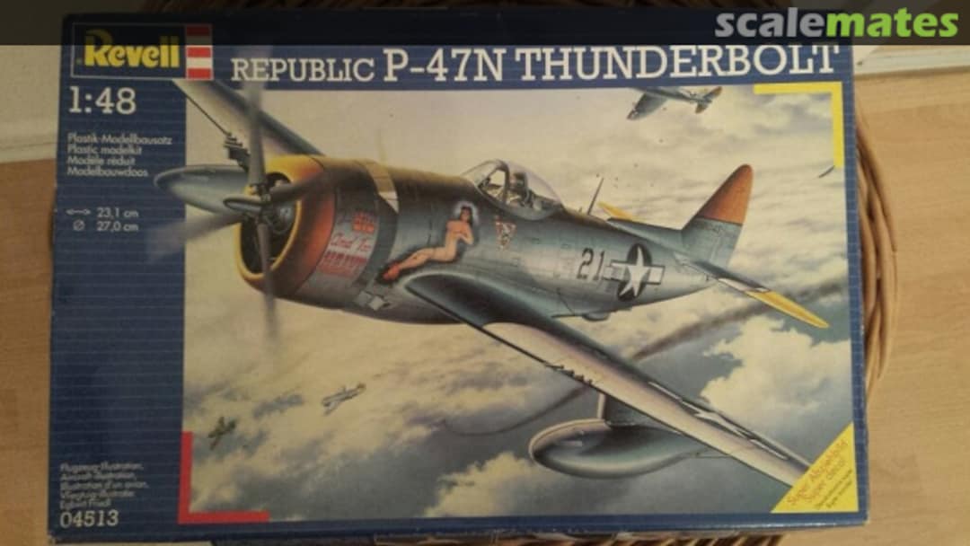 Boxart Republic P-47N Thunderbolt 04513 Revell