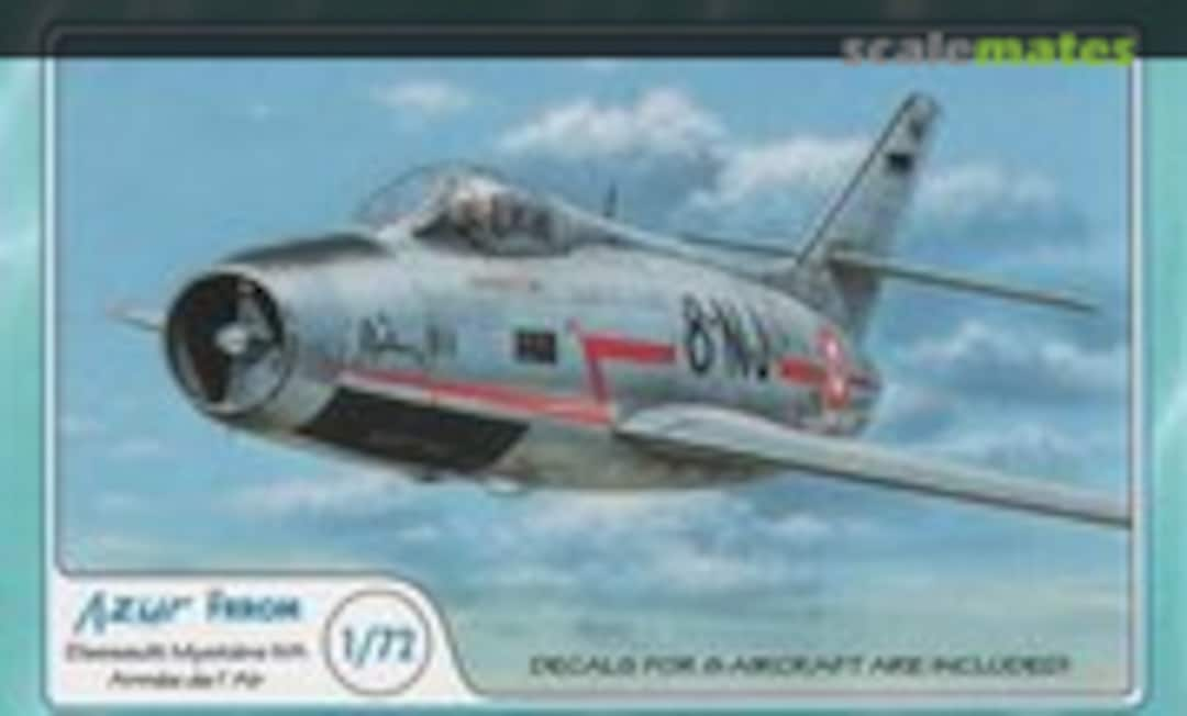 1:72 Dassault Mystère IVA (Azur-FRROM FR020)