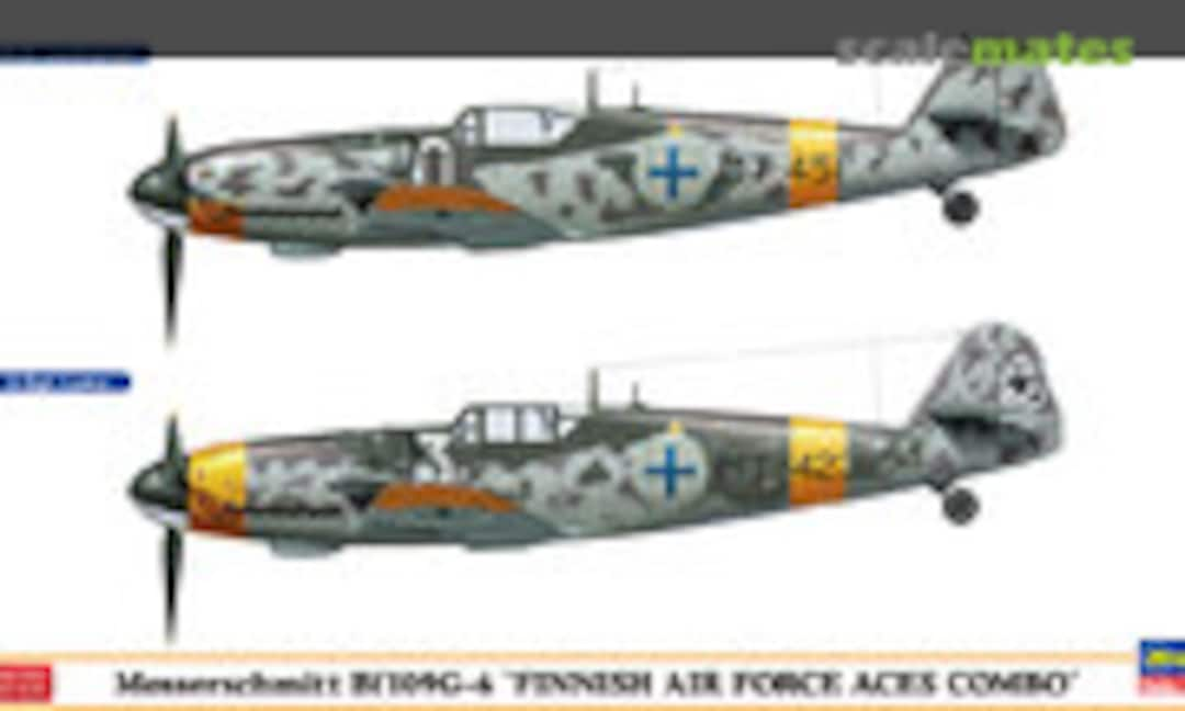 1:72 Messerschmitt Bf109G-6 'Finnish Air Force Aces Combo' (Hasegawa 02259)