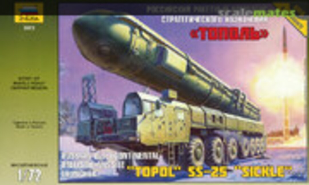 1:72 Topol SS-25 Sickle (Zvezda 5003)