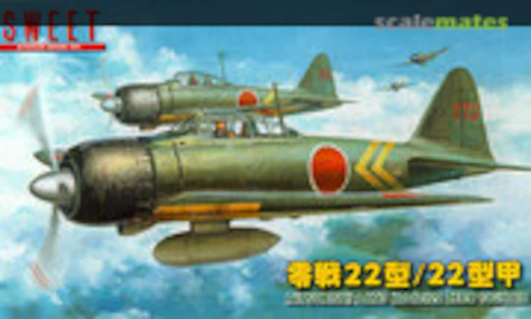 1:144 Mitsubishi A6M3 Model 22 Zero Fighter (Sweet 14122)