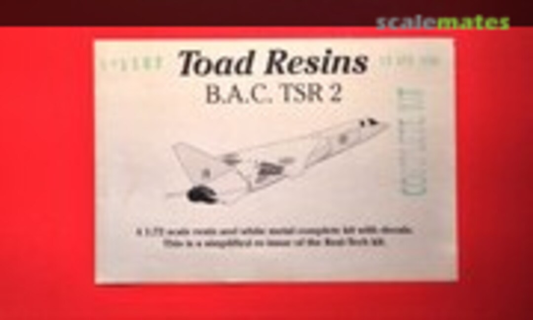 1:72 B.A.C. TSR 2 (Toad Resins T-033)