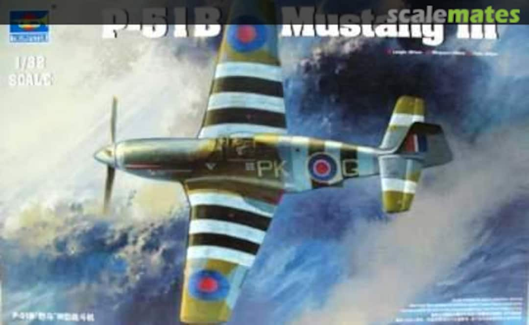 Boxart P-51B Mustang III 02283 Trumpeter