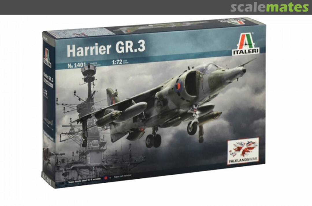 Boxart Harrier GR.3 1401 Italeri