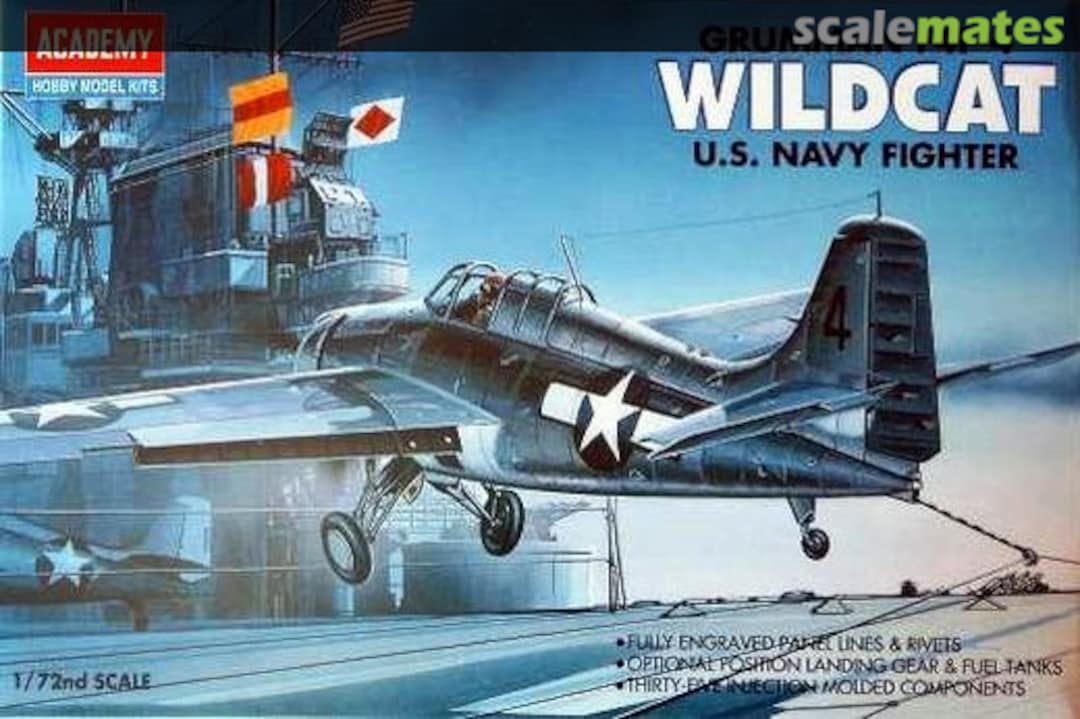 Boxart Grumman F4F-4 Wildcat 1650 Academy