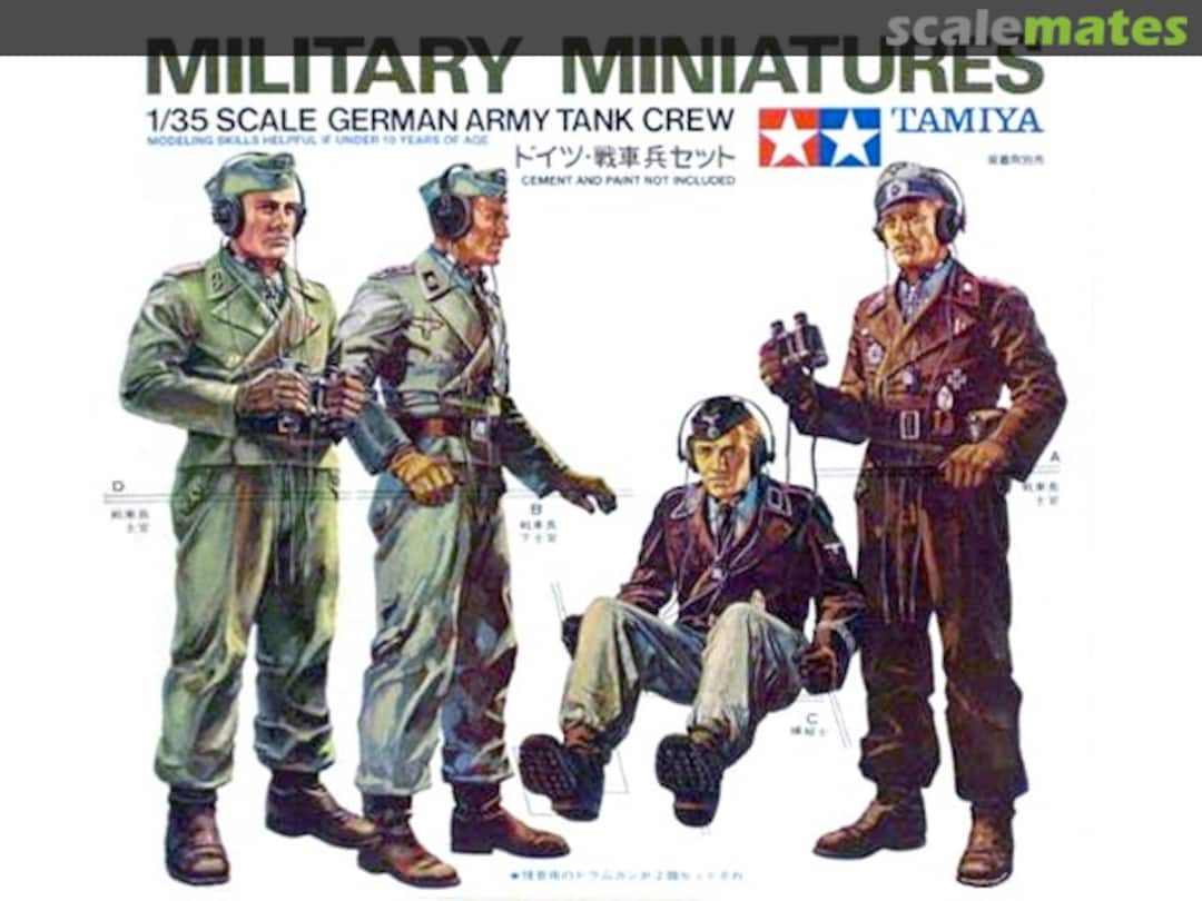 Boxart Tank Crew MM119 Tamiya