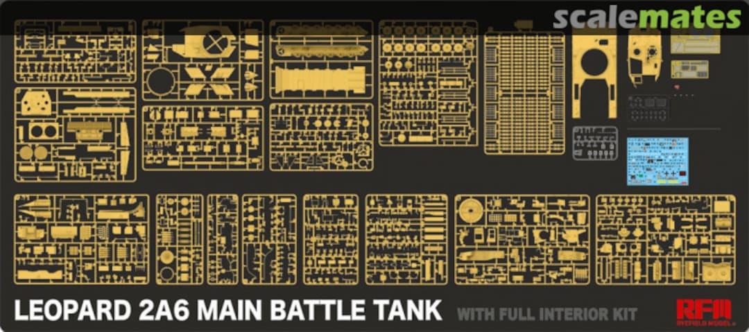 Contents Leopard 2A6 Main Battle Tank RM-5066 Rye Field Model