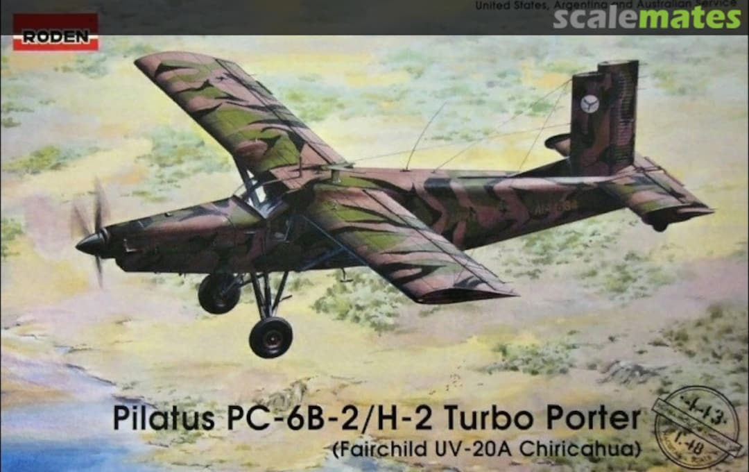 Boxart Pilatus PC-6B-2/H-2 Turbo Porter 443 Roden