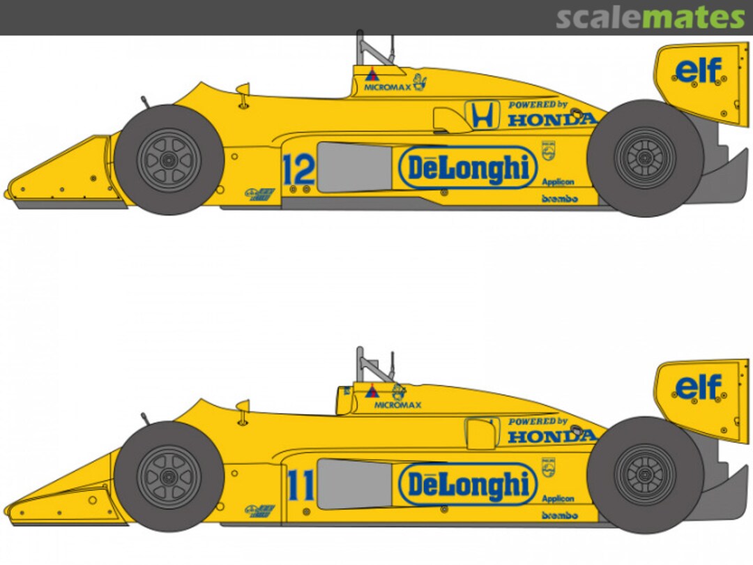 Boxart Lotus Type 99T optional decal SHK-D486 Shunko Models