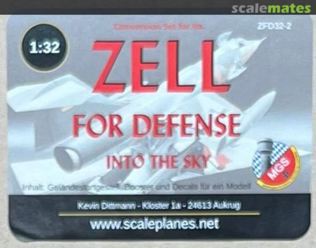 Boxart ZELL For Defense ZFD32-2 Scale Planes by Kevin Dittmann