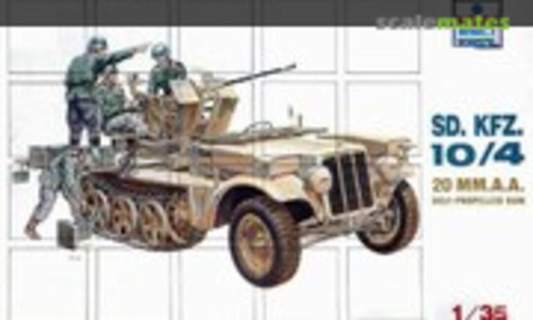 1:35 Sd.Kfz.10/4 für 2cm FlaK 30 (ESCI/ERTL 5018)