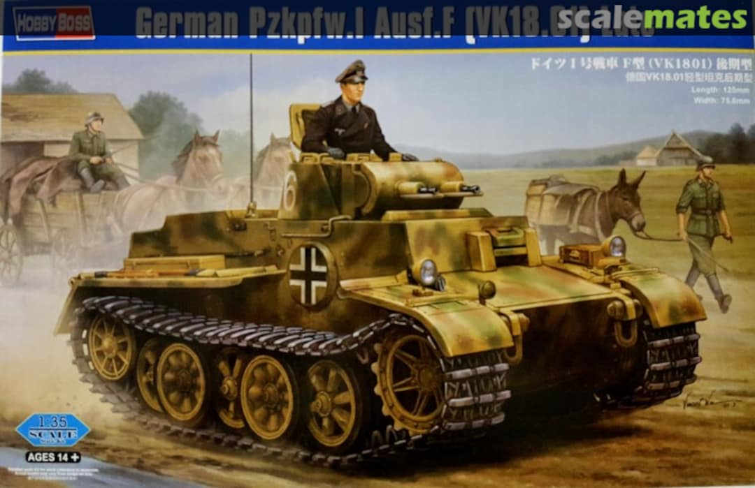 Boxart Pz.Kpfw. I Ausf.F - Late 83805 HobbyBoss