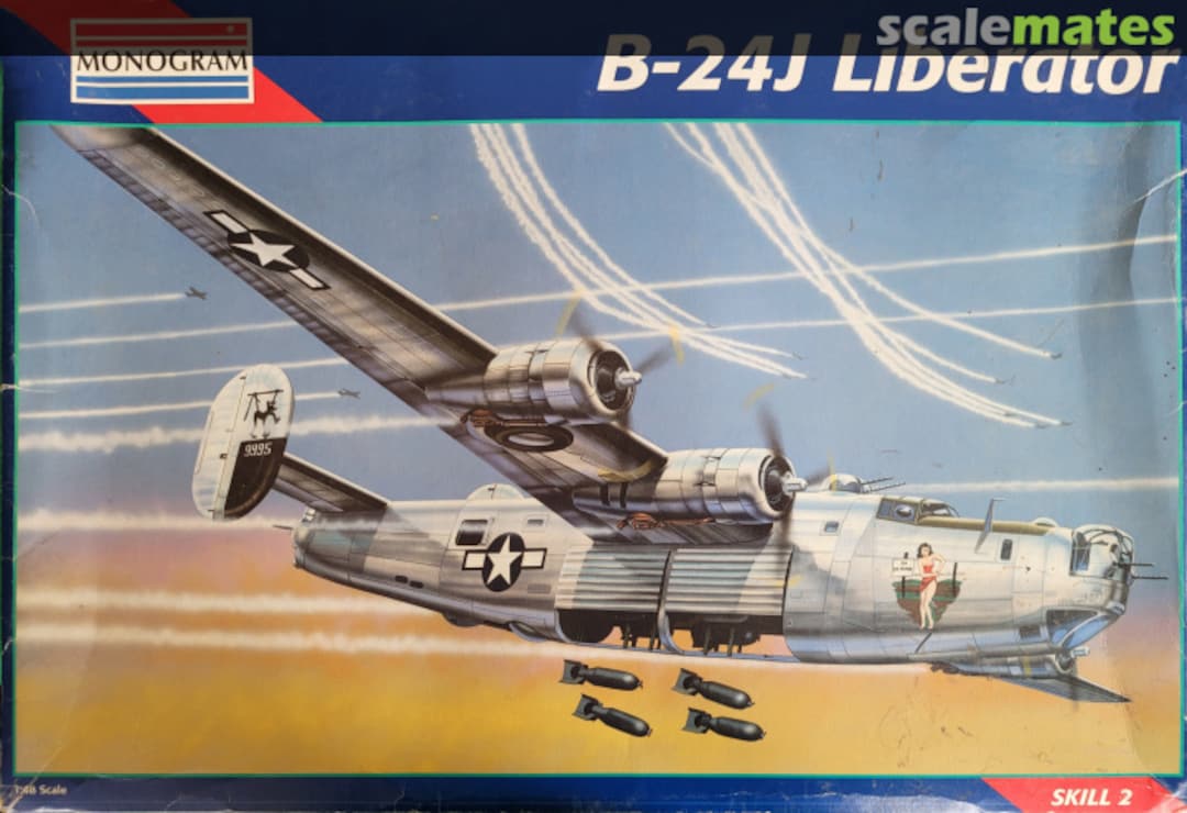 Boxart B-24J Liberator 5608 Monogram