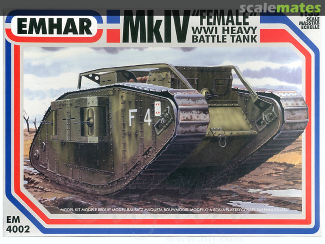 Boxart British Mark.IV Female EM4002 EMHAR