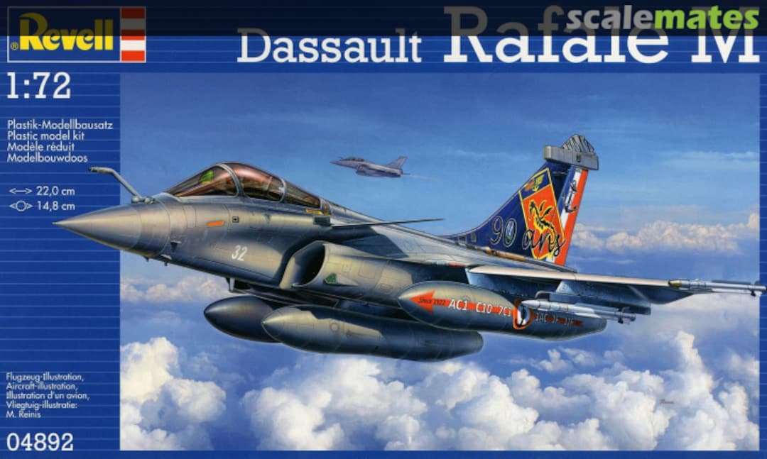 Boxart Dassault Rafale M 04892 Revell