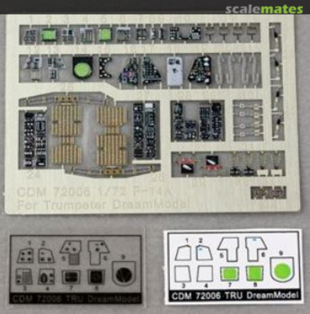 Boxart Cockpit for F-14A CDM 72006 DreamModel