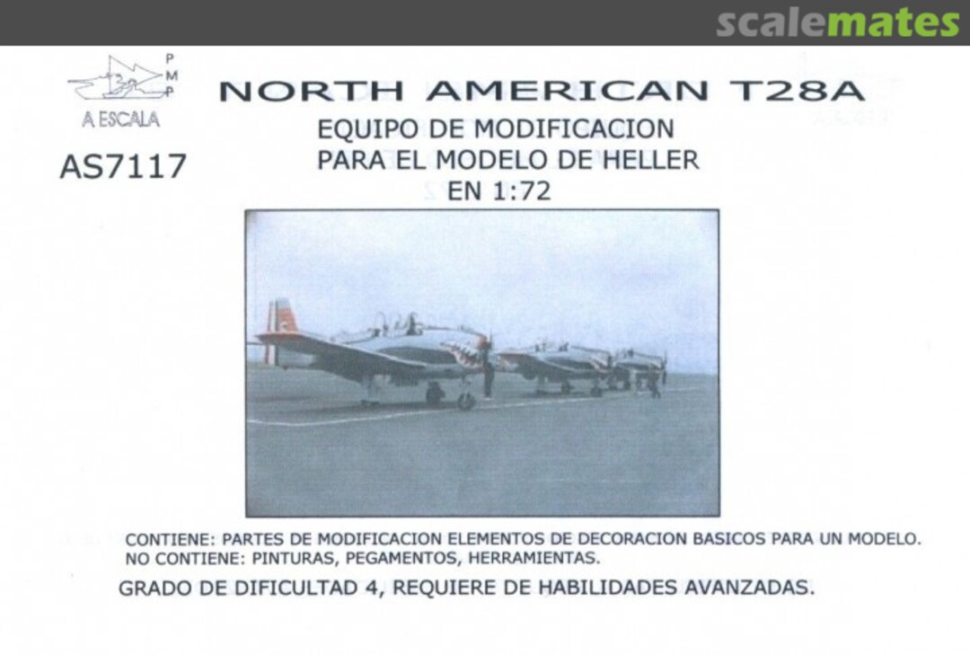 Boxart North American T-28A AS7117 AESCALA