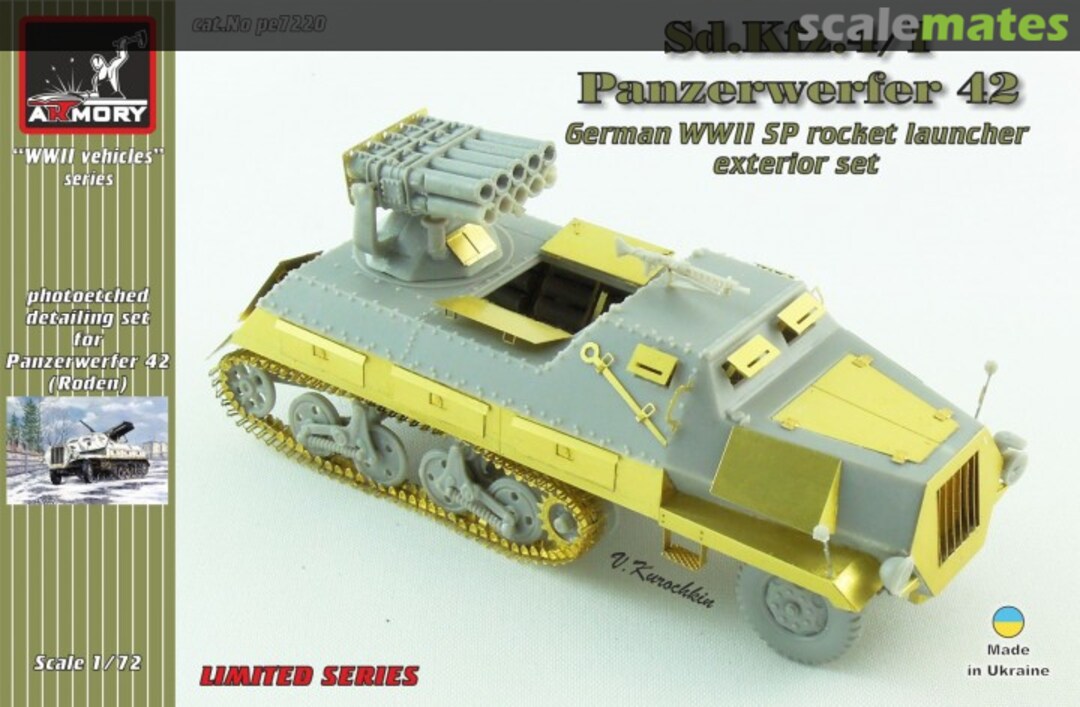 Boxart Sd.Kfz. 4/1 Panzerwerfer 42 pe7220 Armory