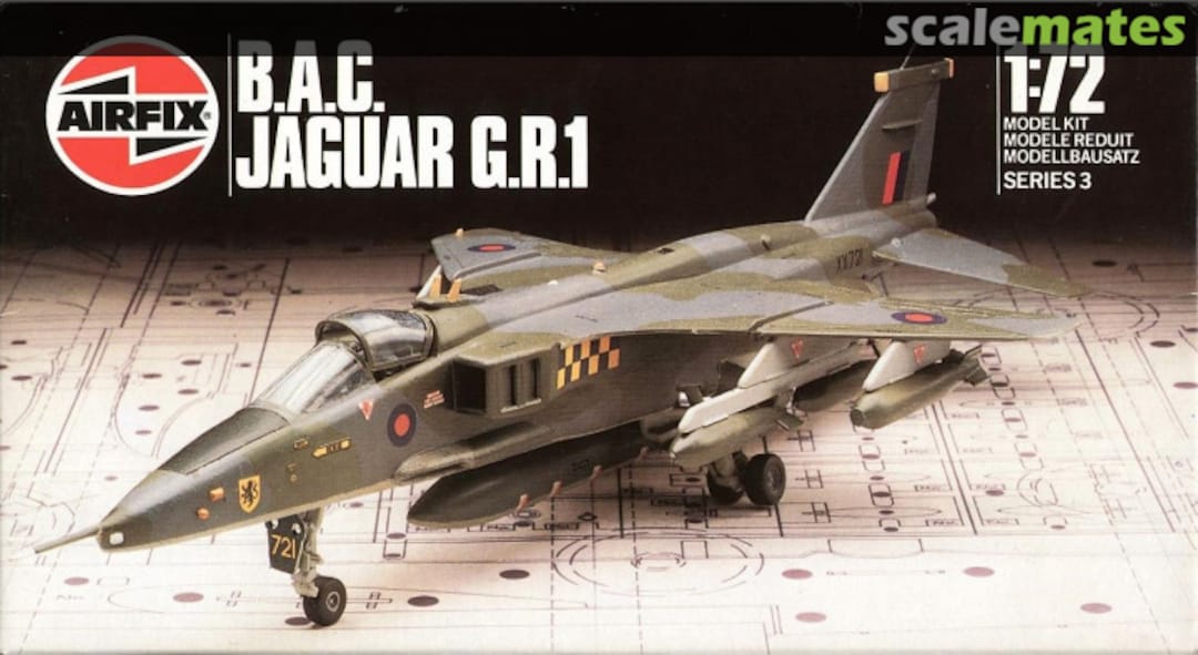 Boxart B.A.C. Jaguar G.R.1 03011 2 Airfix