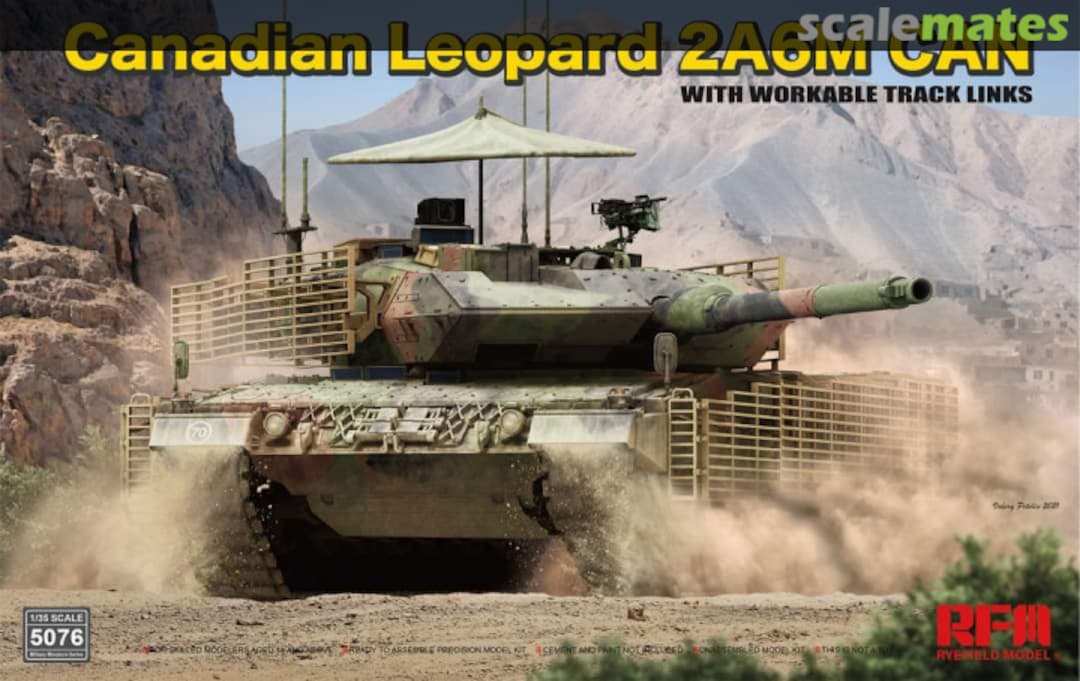 Boxart Leopard 2A6M CAN RM-5076 Rye Field Model