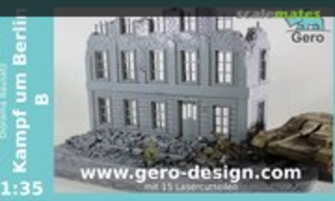 1:35 Dioramabausatz &quot;Kampf um Berlin B&quot; (Gero Design )