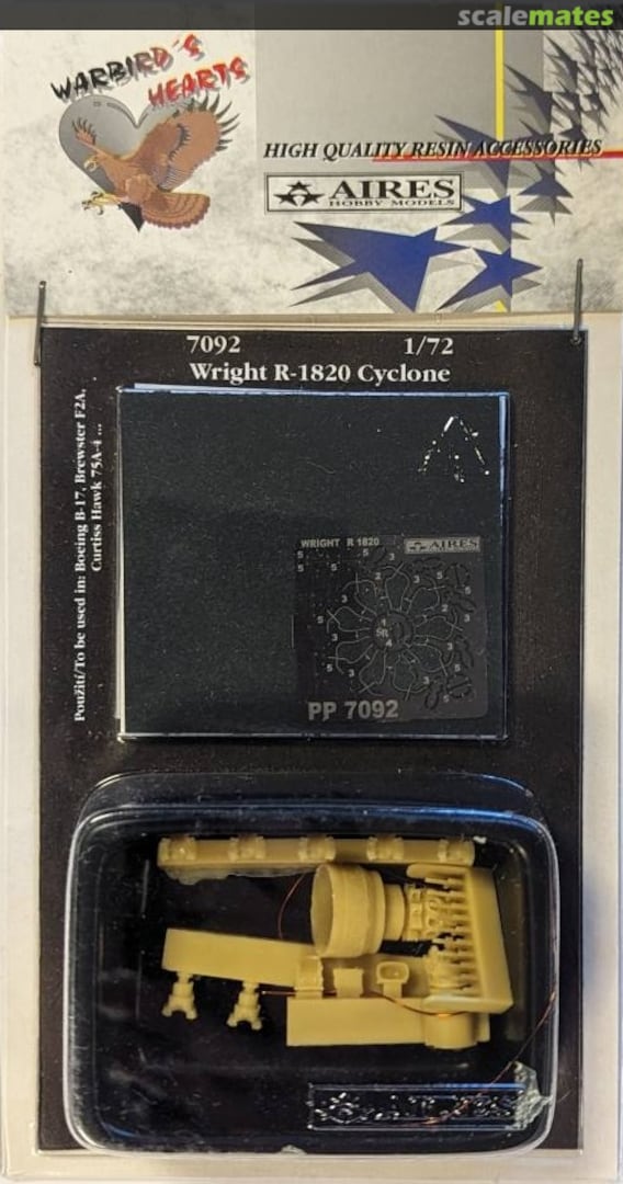 Boxart Wright R-1820 Cyclone 7092 Aires