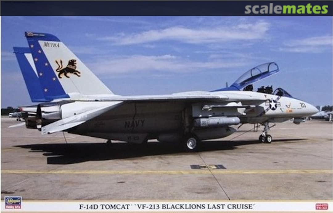 Boxart F-14D Tomcat `VF-213 Blacklions Last Cruise´ 09683 Hasegawa