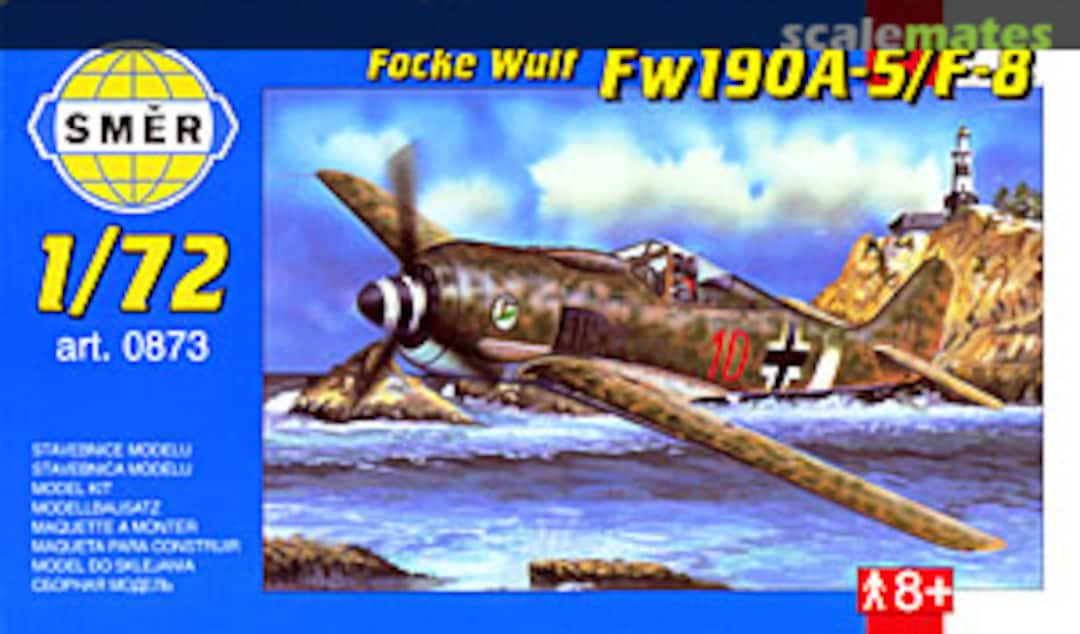 Boxart Focke Wulf Fw190 A-5/F-8 0873 Směr