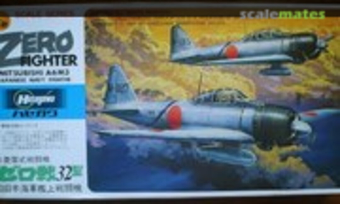 1:72 Zero Fighter Mitsubishi A6M3 (Hasegawa A005:250)