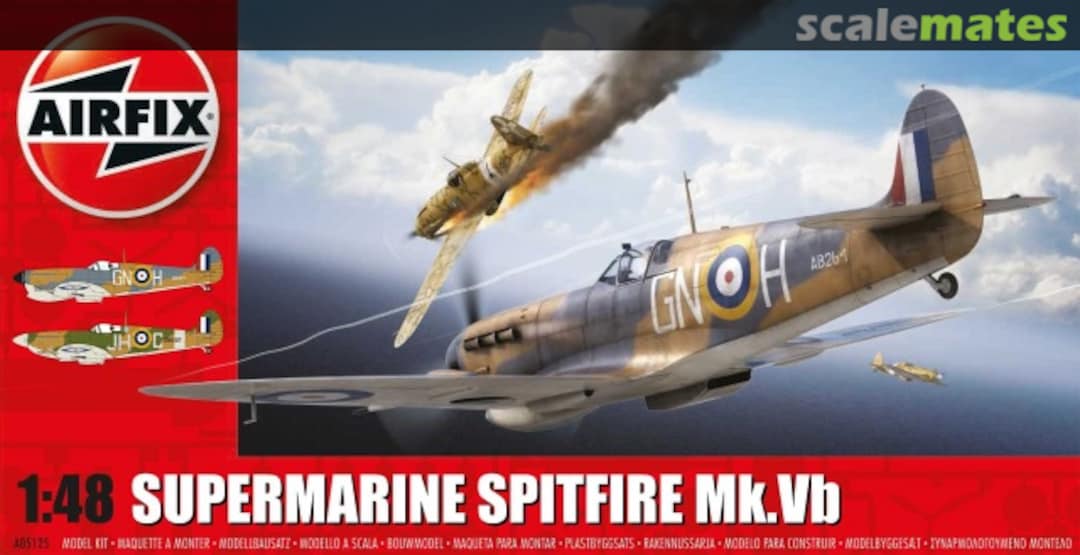 Boxart Supermarine Spitfire Mk.Vb A05125 Airfix