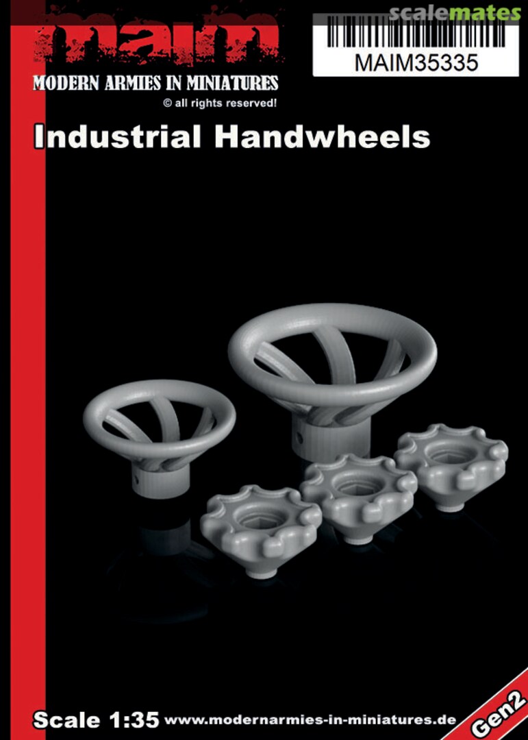 Boxart Industrial Handwheels (5pcs) MAIM35335 MAiM