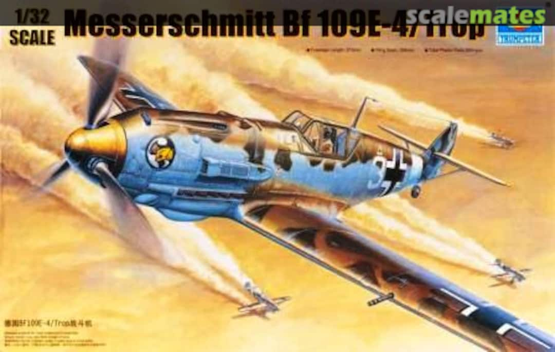 Boxart Messerschmitt Bf 109E-4/Trop 02290 Trumpeter